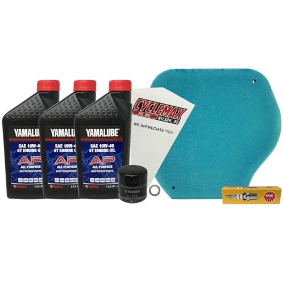 

Tune Up Kit compatible with 2007-2015 Yamaha Grizzly 700 for Enhanced Performance and Reliability in Off-Road Riding and Trail