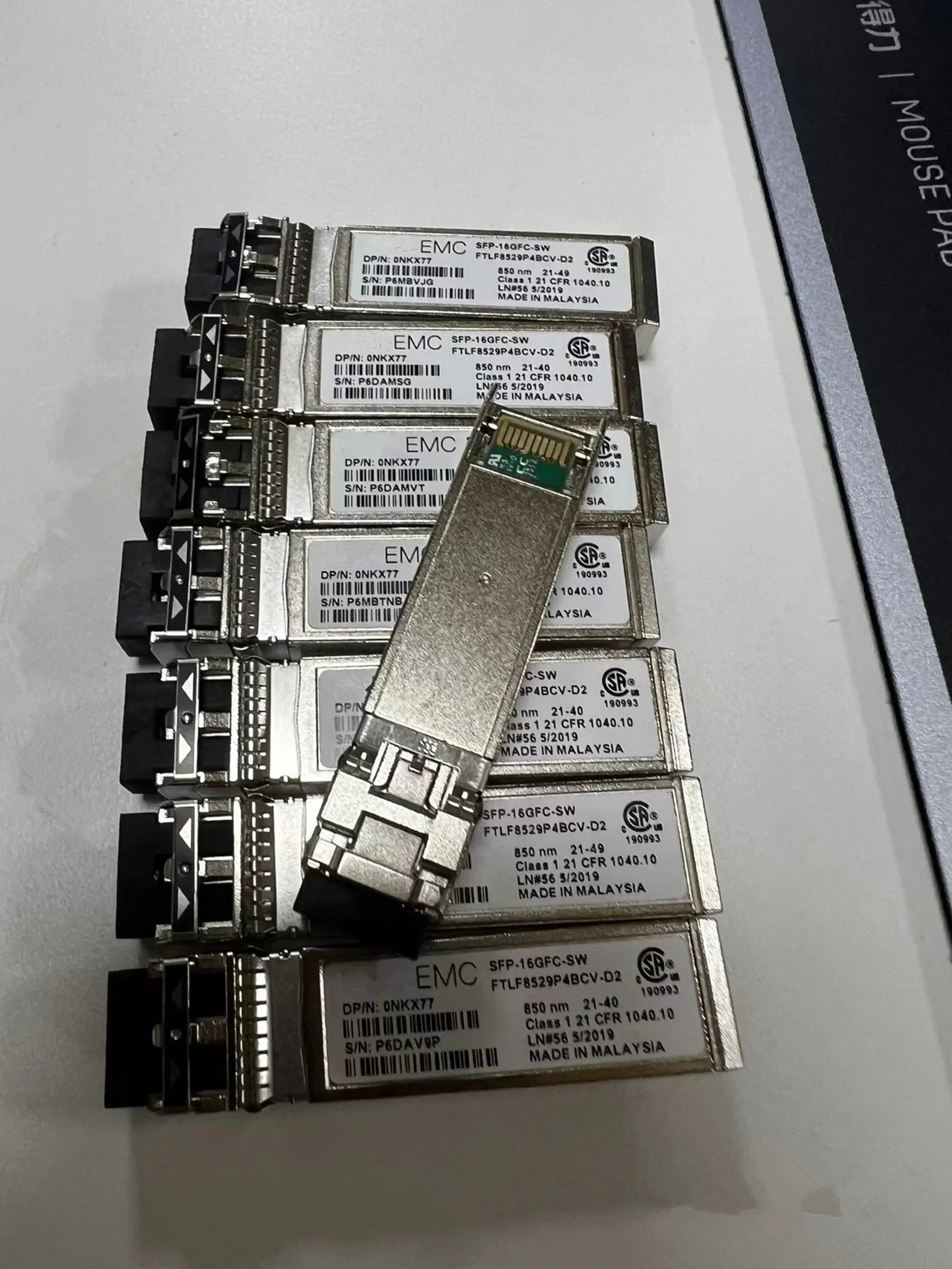 sfp-16g-850nm-switch-transceiver-del-l-0nkx77-sfp-16gfc-sw-ftlf8529p4bcv-d2-be-applicable-to-me4024-me4012-16gb-port-module