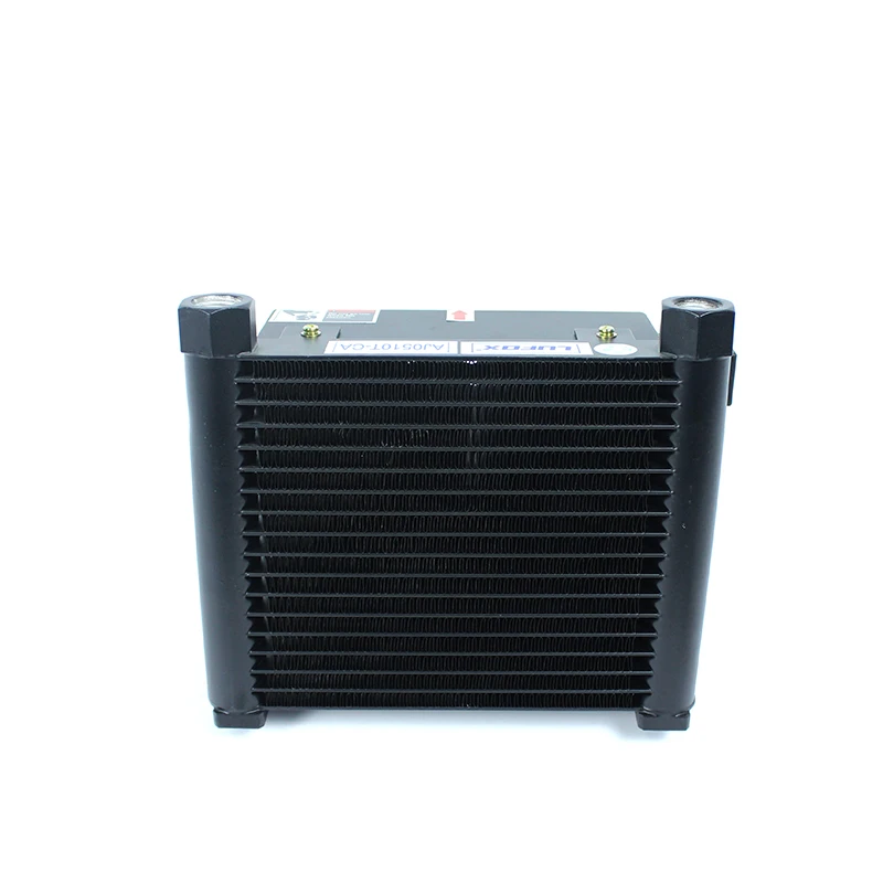 AJ0510T-CA with Shell 10L/Min Hydraulic Cooler Oil Radiator Heat Exchanger for CNC Hydraulic System For VP20 VP30 Vane Pumb