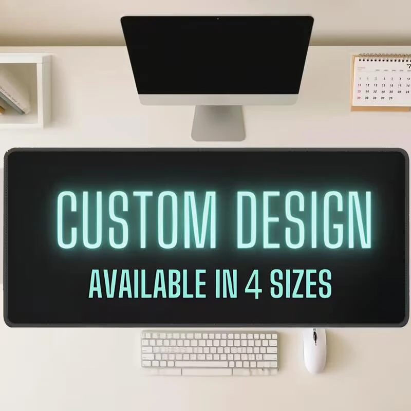 Customized Mouse Pad With Your Own Image Personalized Large Desk Mat Anti‑Slip Rubber Mousepad Office Gaming Accessory