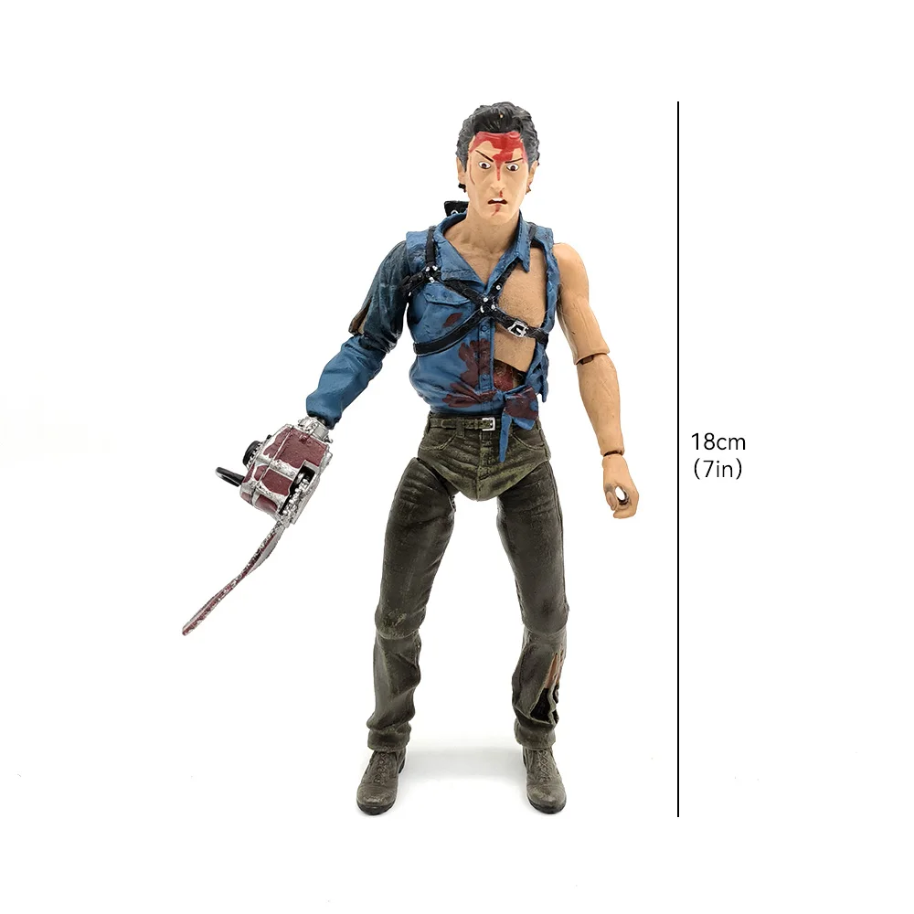 NECA Figure Classic Horror Movie Evil Dead 2 Dead by Dawn Figure Evil Eligos Action Figure Toy Horror Christmas Halloween Gifts