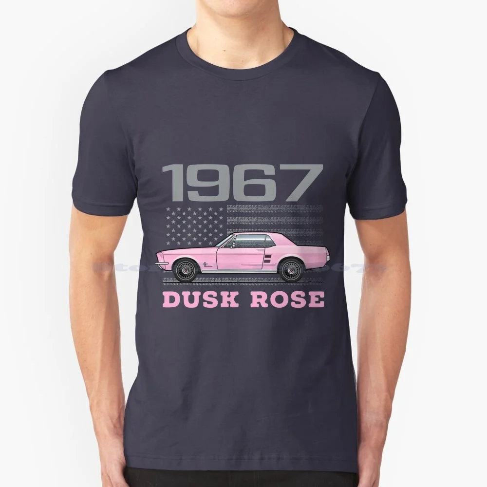 1967 Colors-Dusk Rose T Shirt 100% Cotton Tee San Andreas Grand Theft Auto 5 Trilogy Vice City V Online Liberty City Cj Grand