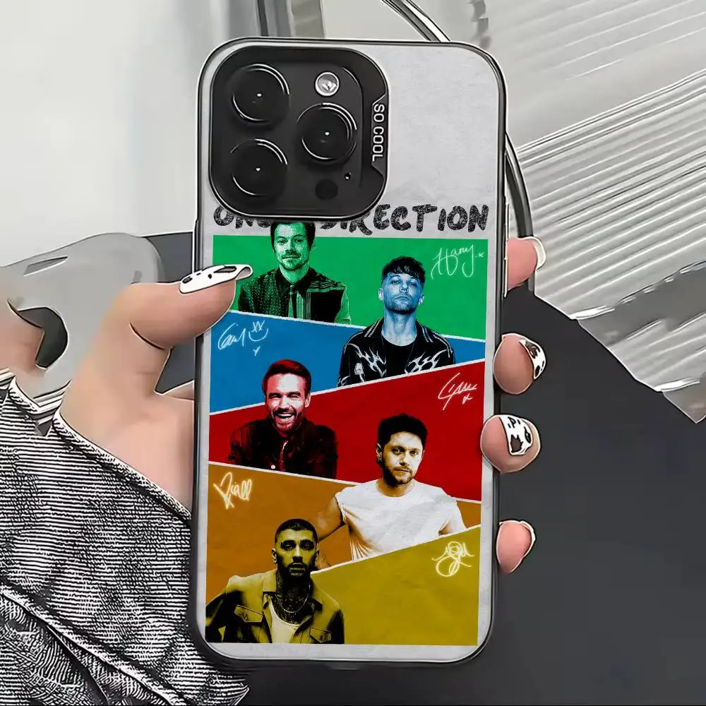 O-One Direction Music Band Phone Case For iPhone 17,16,15,14,13,12,11 Plus,Pro Max,XS,Colorful Silver Phone case Funda Cover - view 4