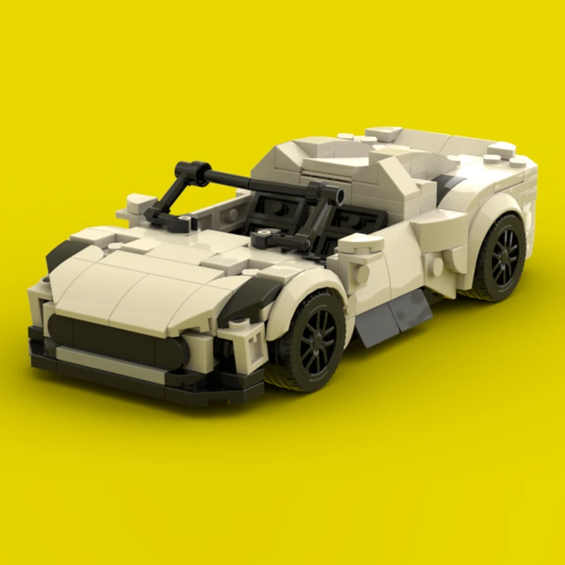 Modelo de carro de cidade moc tijolos de construção mc20 conversível carro esportivo tecnologia modular crianças presentes do feriado montar brinquedos terno