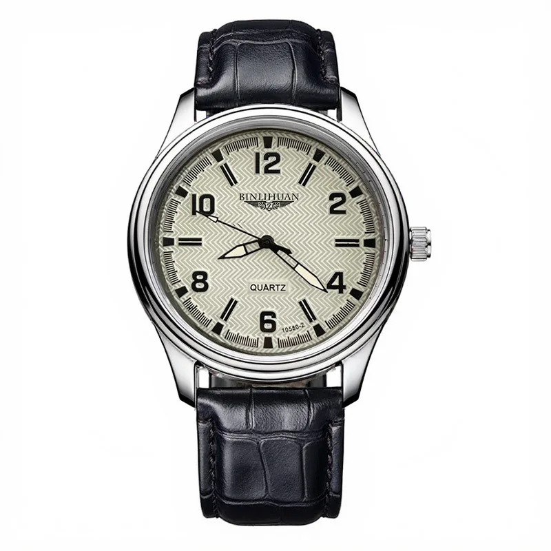 Reloj para Hombre, Reloj de Cuarzo Casual y Elegante para Negocios