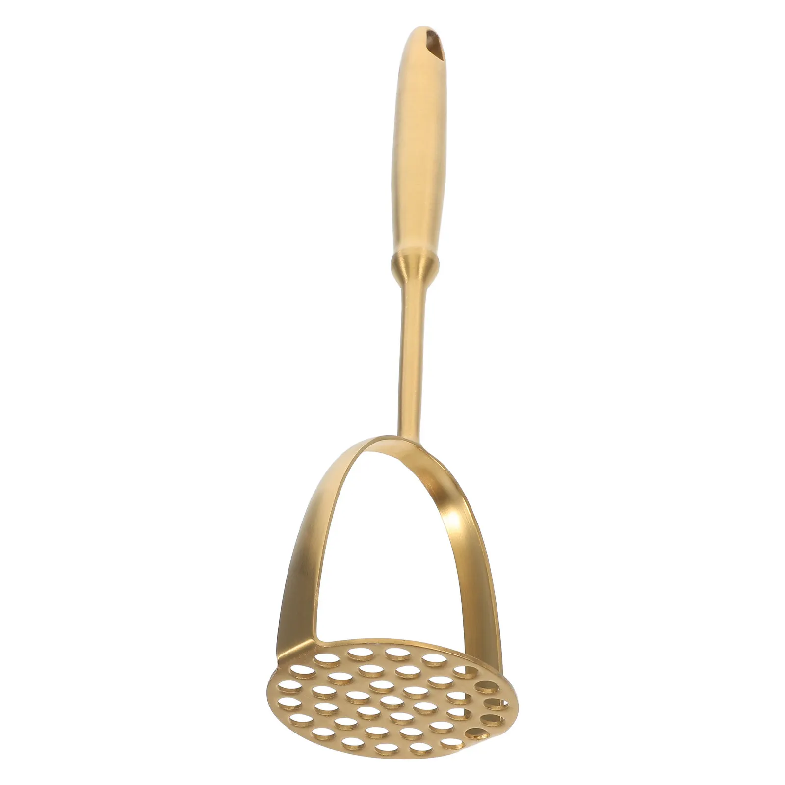 

Stainless Steel Potato Masher Ergonomic Handle Heavy Duty Handheld Kitchen Tool for Mashed Potatoes Sweet Potatoes Vegetable