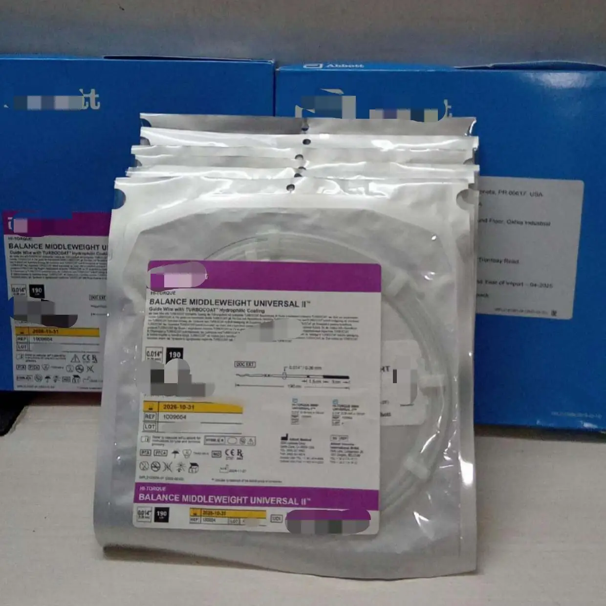 Veterinary Medical Dog BWM Universal II Coronary Workhorse Guide Wire Nitinol Hydrophilic PTCA Micro Single-Use
