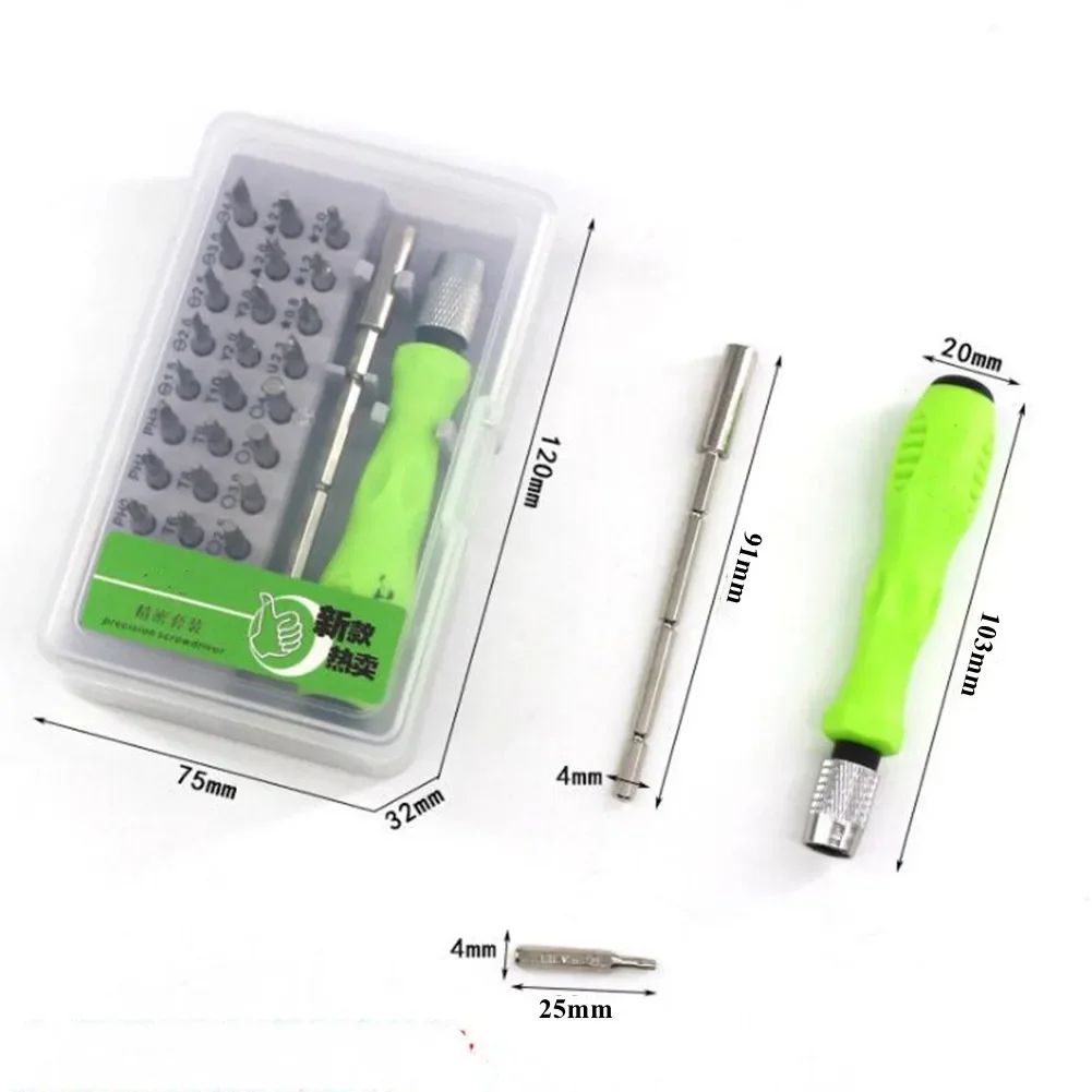 Creative 32 In 1 Screwdriver Set Precision Mini Magnetic Screwdriver Bits Kit Phone Mobile IPad Camera Maintenance Tool Repair