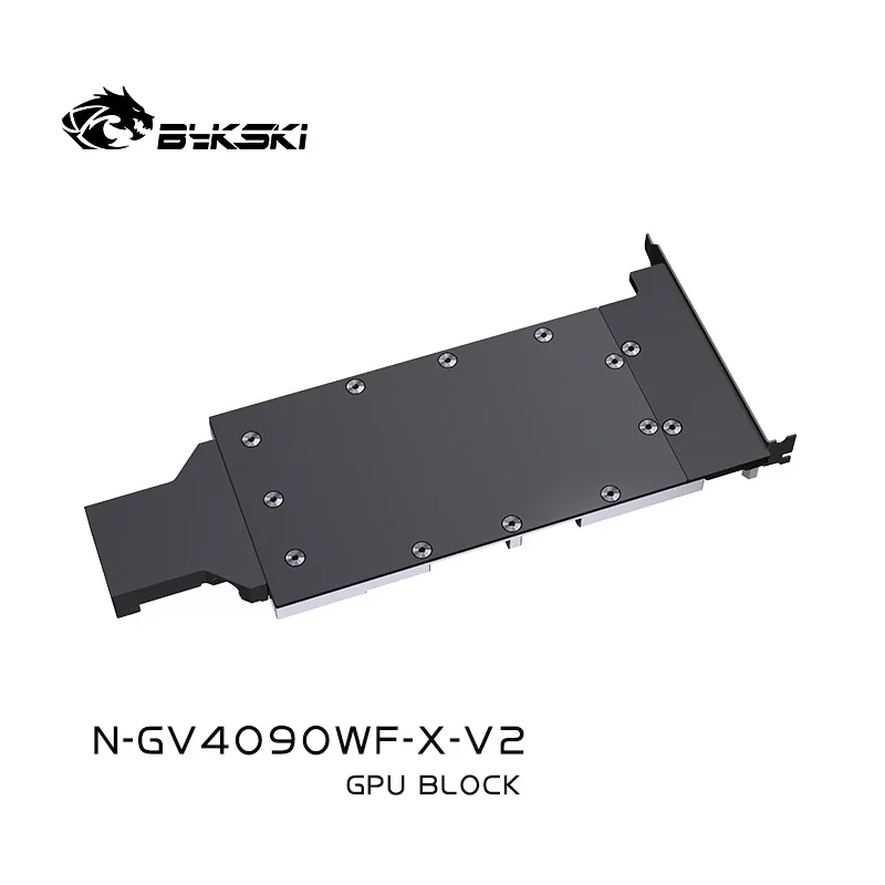 Imagem -02 - Bykski-todo o Bloco de Água da Estrutura Metálica Refrigerador para Gigabyte Rtx4090 Windforce v2 Gpu N-gv4090wf-v2 4090