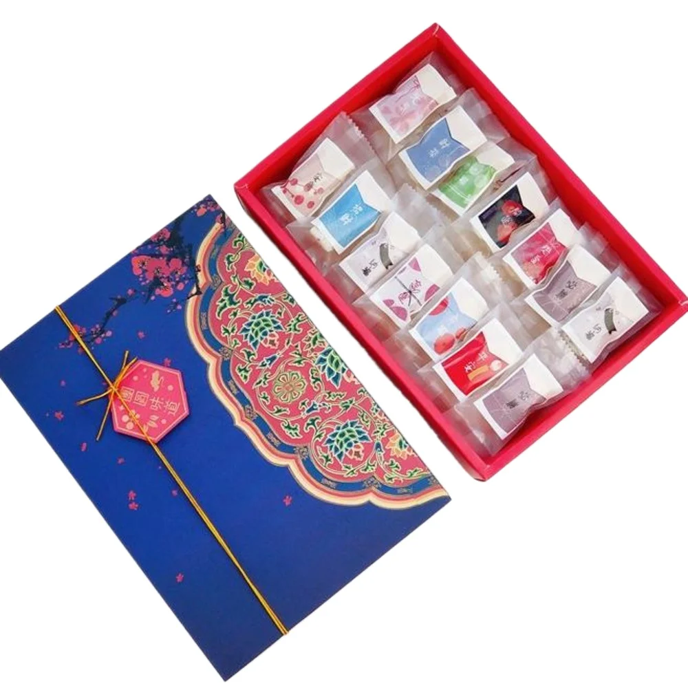 Traditional Chinese Style Paper Gift Mooncakes Boxes Wedding Party Paper Cake Packing Box Wholesale