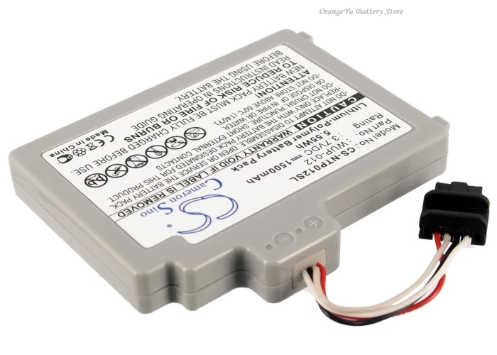2025 NEW 3.7V 1500mAh/2450mAh Game Console Battery WUP-013 for Nintendo Wii U GamePad WUP-010