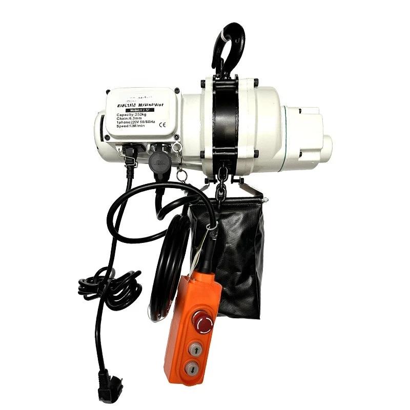 

Mini chain hoist household crane hoist construction site construction crane ring chain electric hoist