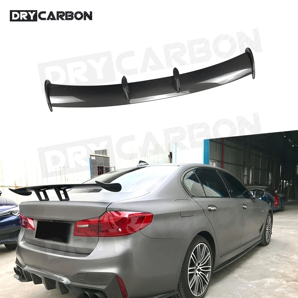 

For BMW 5 Series G30 F90 M5 Spoiler 2017 - 2020 Car Rear Spoiler Carbon Fiber A style Boot Racing Wings Trim Bumper Spoiler