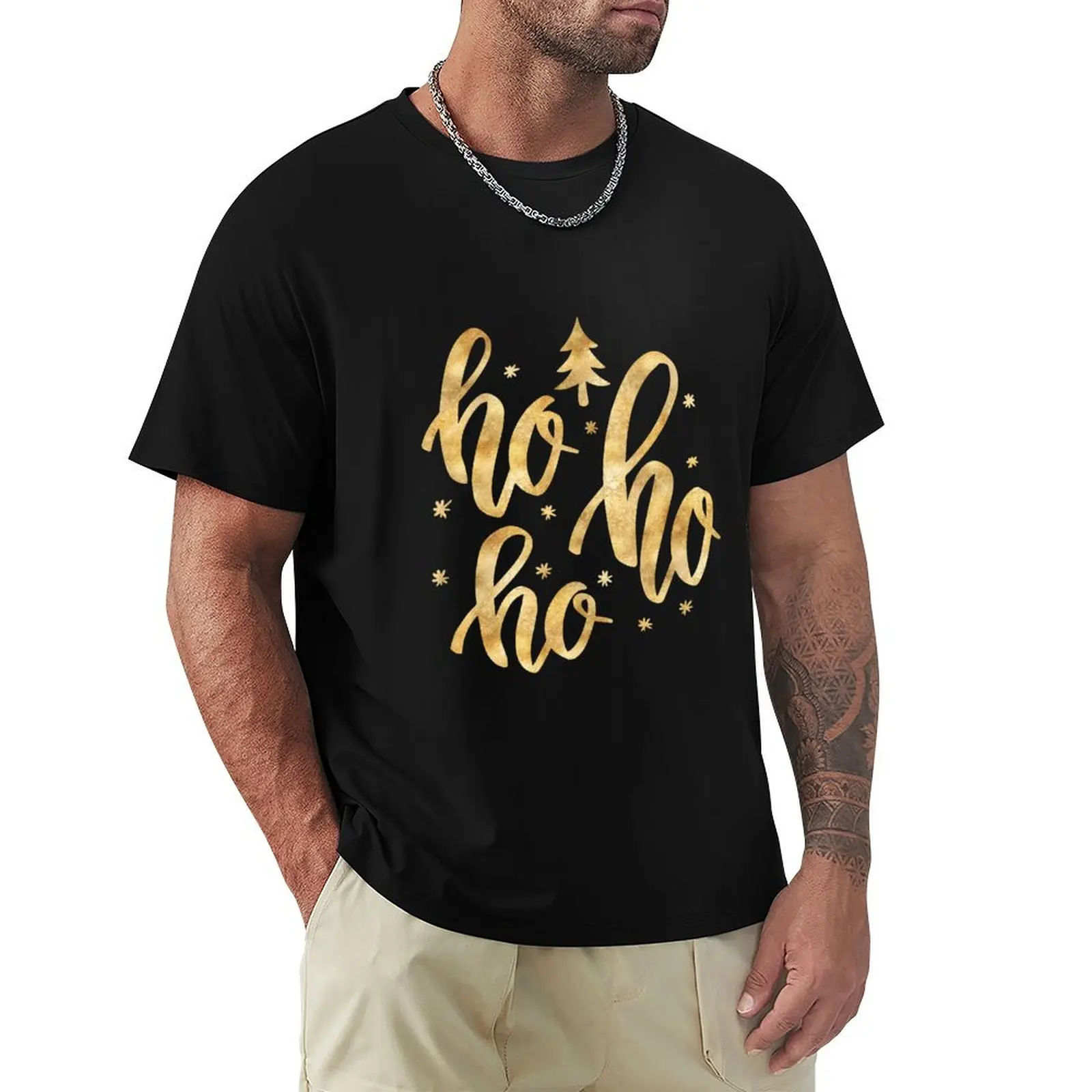

Ho Ho Ho!. Merry Christmas! T-Shirt shirts graphic tees graphic t shirts custom shirt T-shirt men