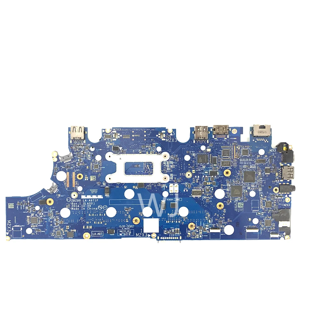 LA-A971P For dell E7250 Notebook Motherboard CN-02PVP8 004WK0 0G9CNK 0TPHC4 004WKV 0NK44R Mainboard with i3- i5- i7 CPU