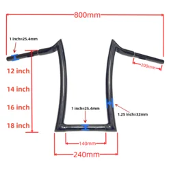 Suitable for Harley 883 1200 X48 modified tap handlebar high