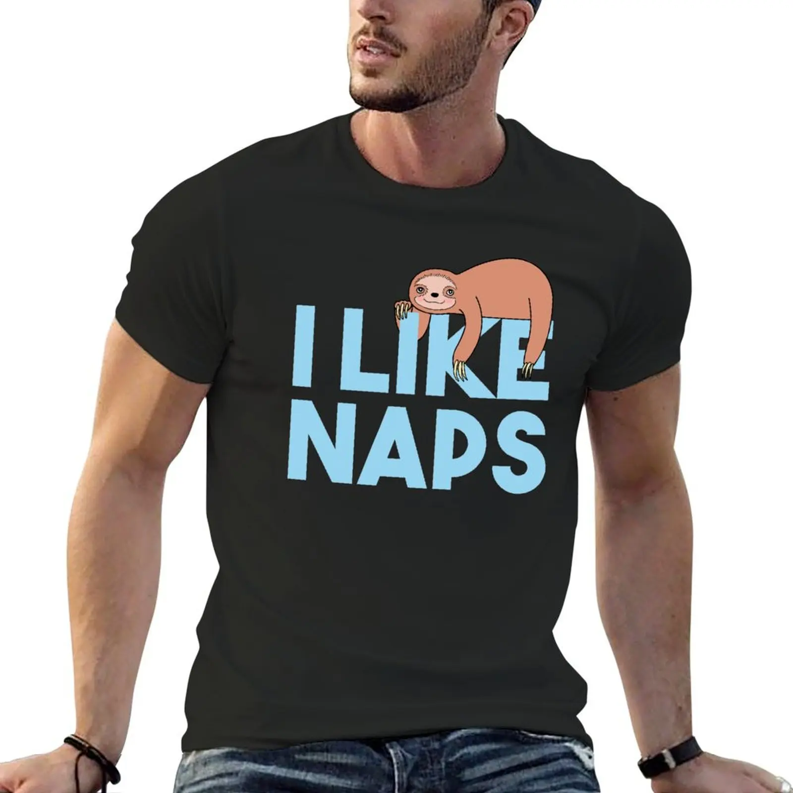 

I Like Naps T-Shirt graphic tee shirt Funny t-shirts vintage anime shirt shirts men