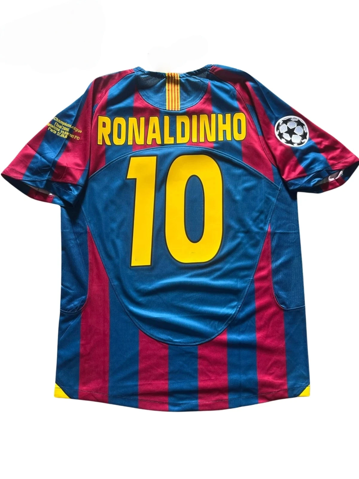 باركا 2006 فاينل ر. # 10، بطل فيبي، جيرسي كرة القدم، ثلاثي الأبعاد، للجنسين، مايوه دي فوت، إصدار جامعي، أساطير، لمحبي