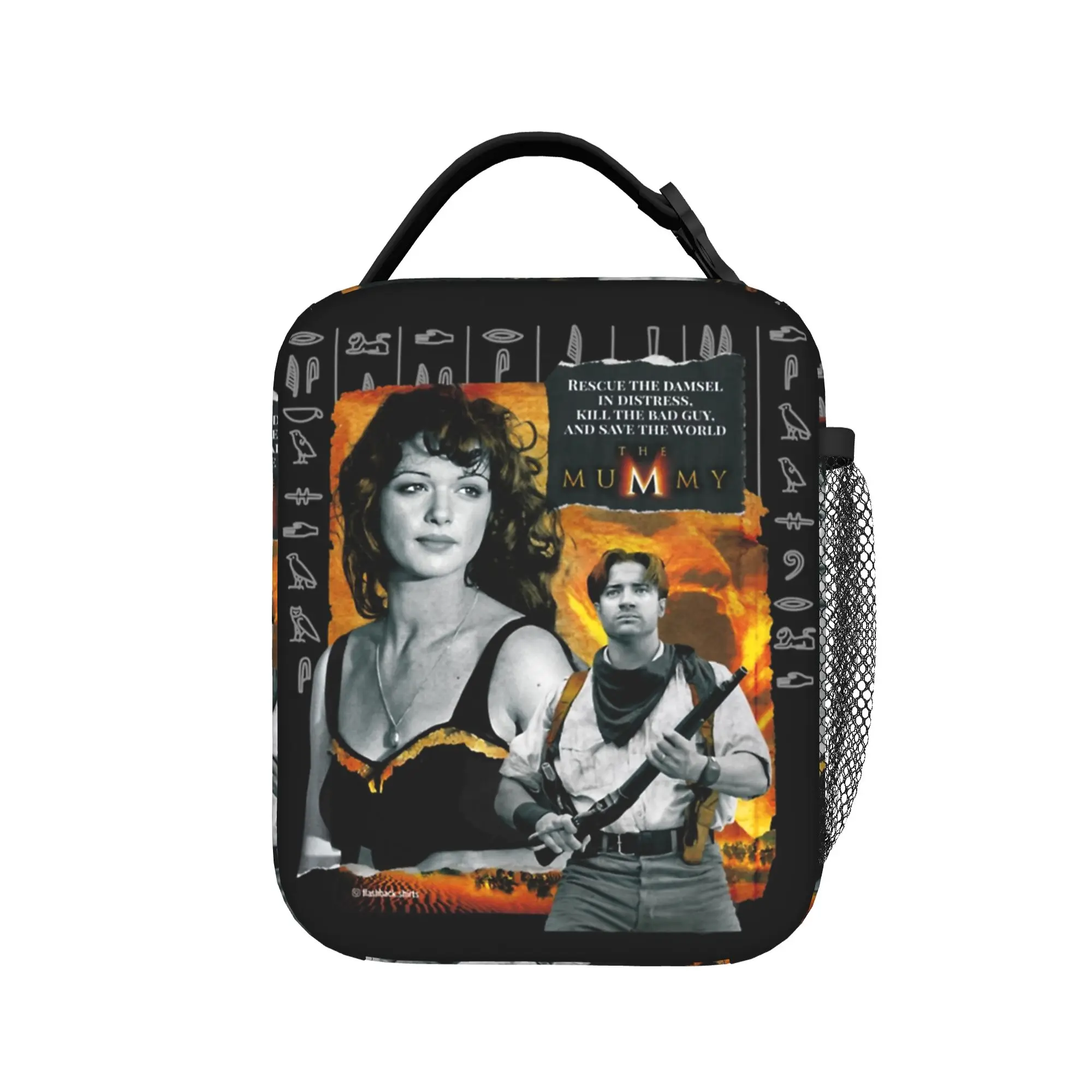 The Mummy symbol poster Rick and Evelyn Insulated Lunch Bag Thermal Bag Reusable,Lunch Container Tote Lunch Box Men Women Work