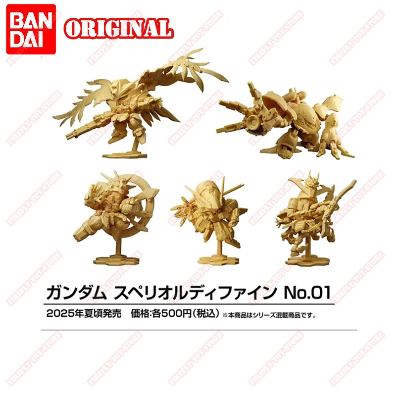 

Bandai Food Play Gundam Superior 01 Zaku Wing God TR6 Tallgeese Great Demon Action Figure Brinquedos Model