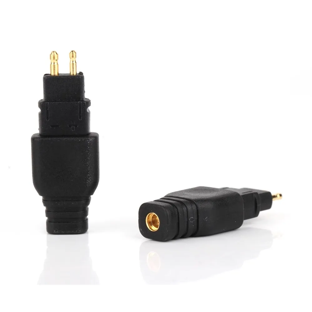 Pair MMCX 0.78/0.75 2Pin Adapter Gold Plated Earphone Plug For Sennheiser HD414 HD650 HD600 HD580 HD565 HD545 HD535 HD525 HD265