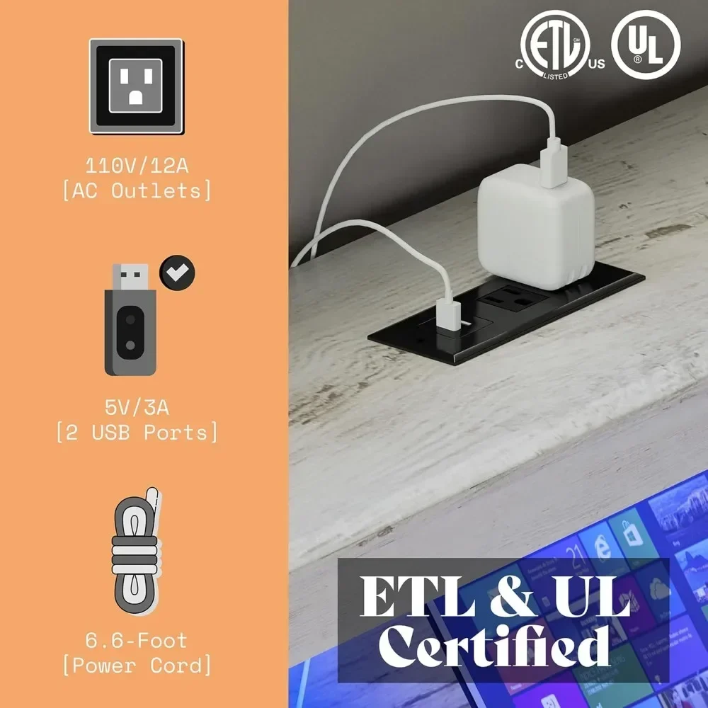 Bed Frame Platform Bed with 51.2" Storage LED Bookcase Headboard 4 Drawers & Charging Station/No Box Spring Needed Beds