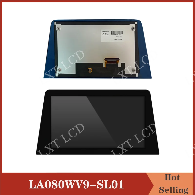 LA080WV9-SL01 Nowy 8-calowy wyświetlacz LCD LA080WV9 (SL)(01) z ekranem dotykowym do Forte 2019-2021 LA080WV9 96160-M7070WK 96160M7070WK — zdjęcie produktu 2