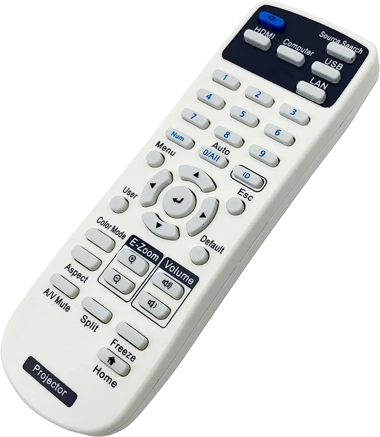 Remote Controller for Epson Projectors BrightLink 1480Fi EX3280 EX5280 EX9230 Home Cinema 880 PowerLite 118/1288 Pro EX7280