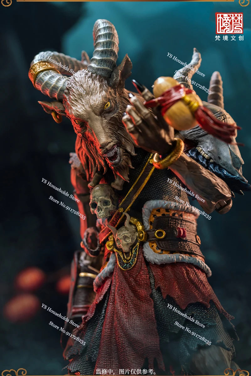 Fancy Realm Speelgoed FJ-1A03 1/12 Collectible Yang Xian Action Figure Chinense Legend of Deification Geit Hoofd 6 "Soldaat Model