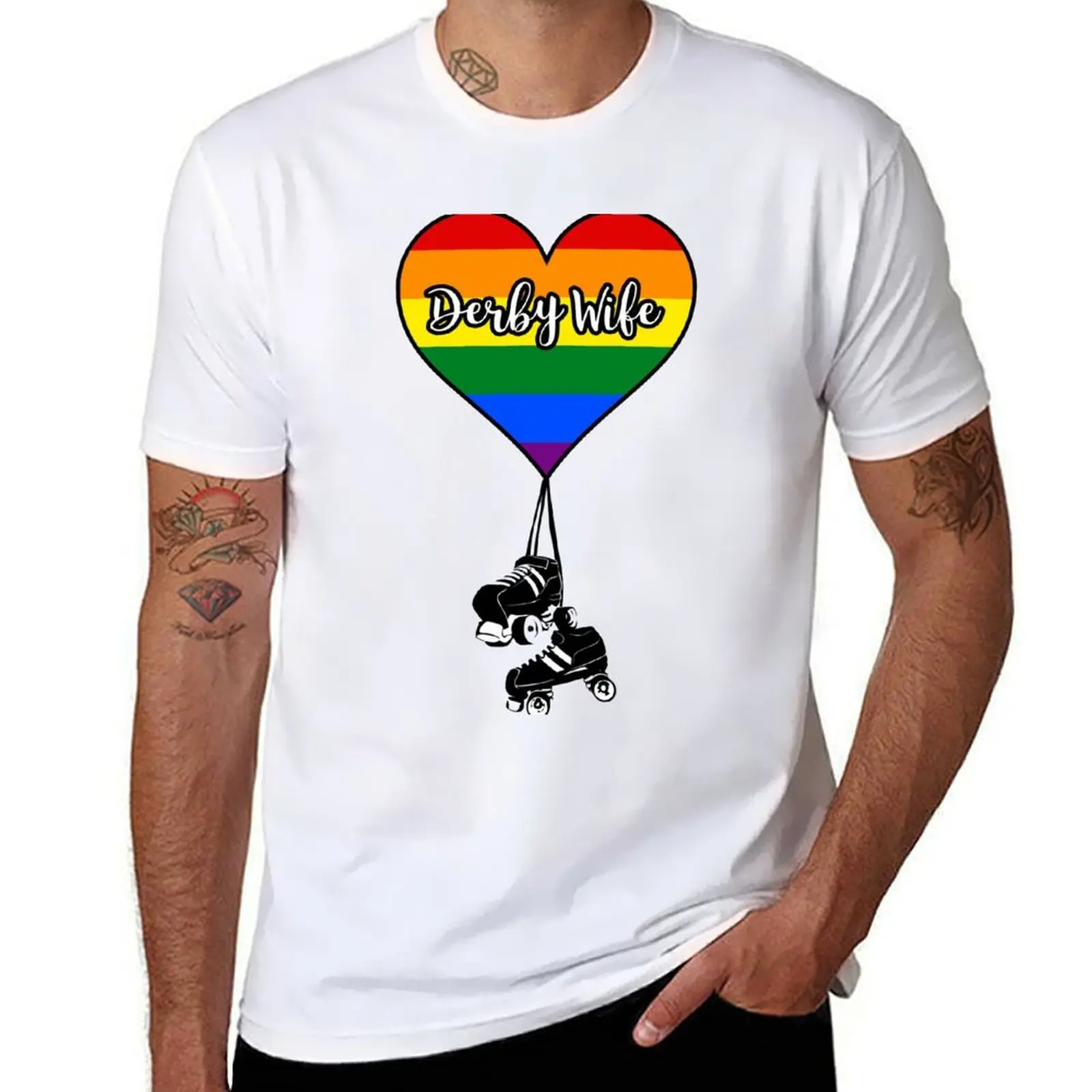 

I love my derby wife T-Shirt t shirts for man graphic funny t shirts for man cotton funny printed t shirts for man T-shirt