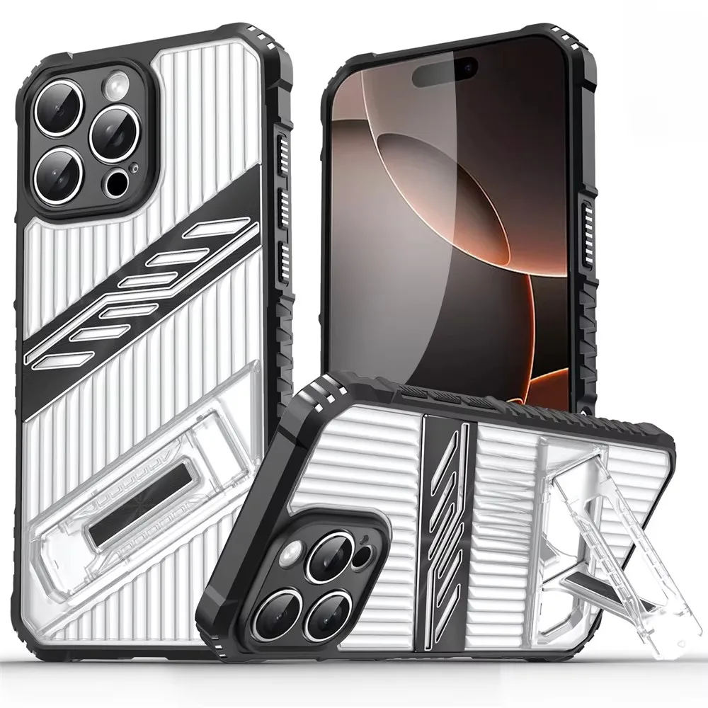 Бронированный матовый чехол для телефона для iPhone 16, 13, 15, 11, 14, 12, Pro Max, противоударный чехол для iPhone 14, 15, 16 Plus, аксессуары для телефонов Fundas