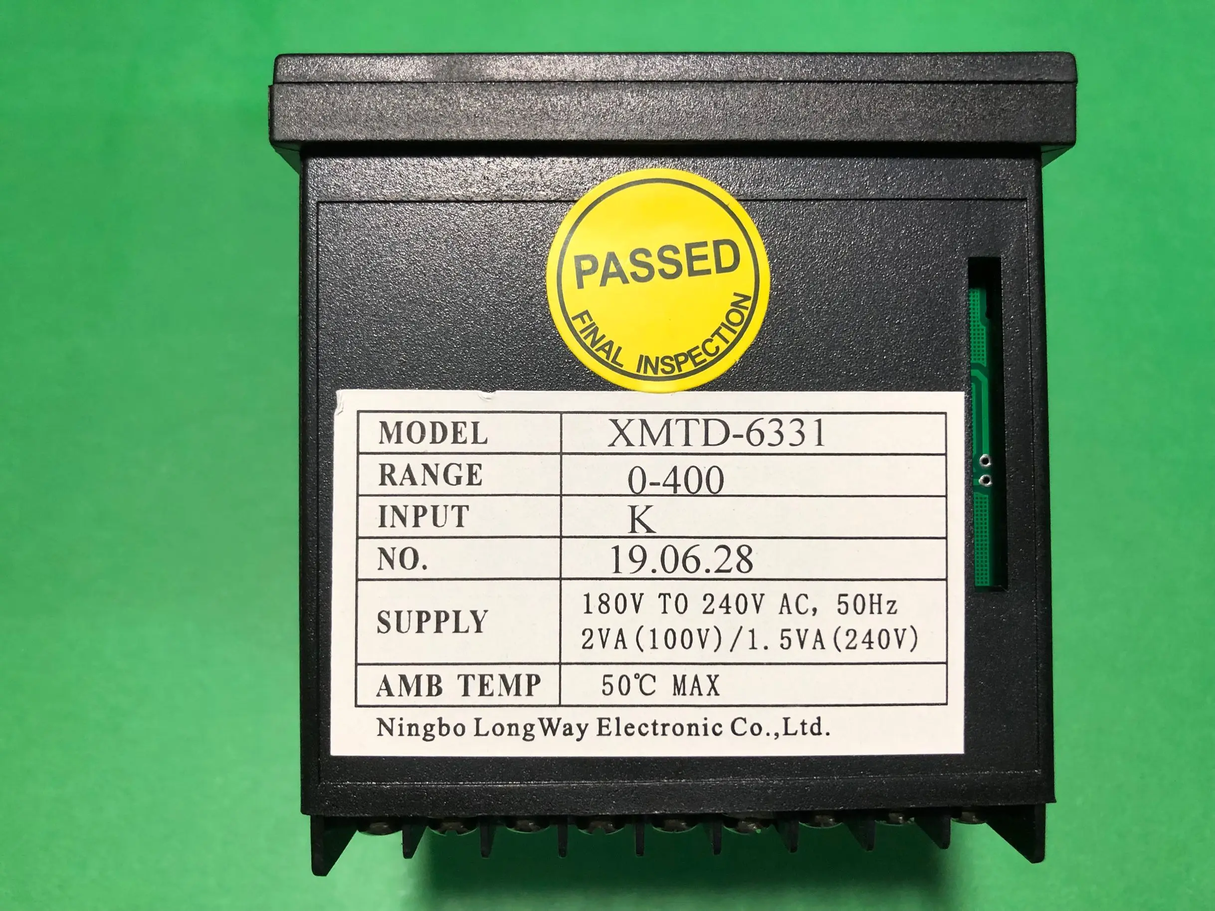 Temperature controller Ningbo Yangming XMTD6000 short smart meter 6331 6332 6831 6832