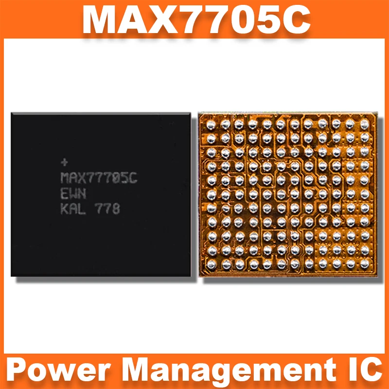 5Pcs/Lot MAX77705C For Samsung S10 S10Plus S10+ Power IC BGA Power Management Supply IC Chip Replacement Parts Chipset