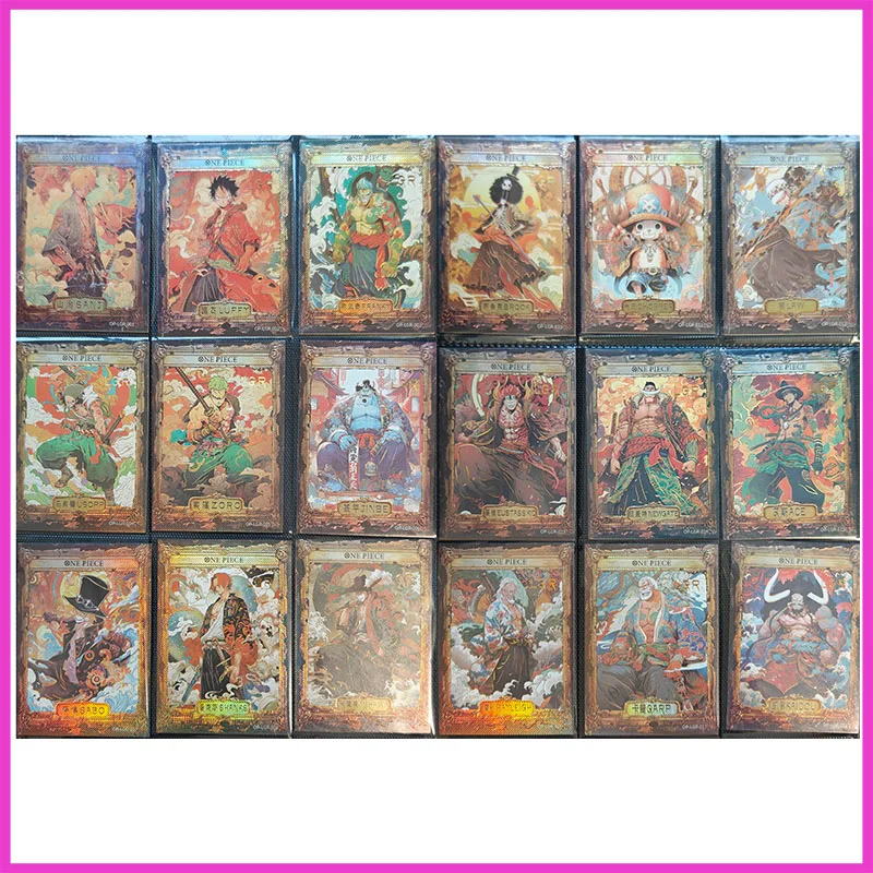

Аниме ONE PIECE Редкая преломляющая коллекционная карта LGR Sanji Luffy Franky Usopp Zoro Jinbe Sabo Shanks Игрушки для мальчиков Подарок на день рождения