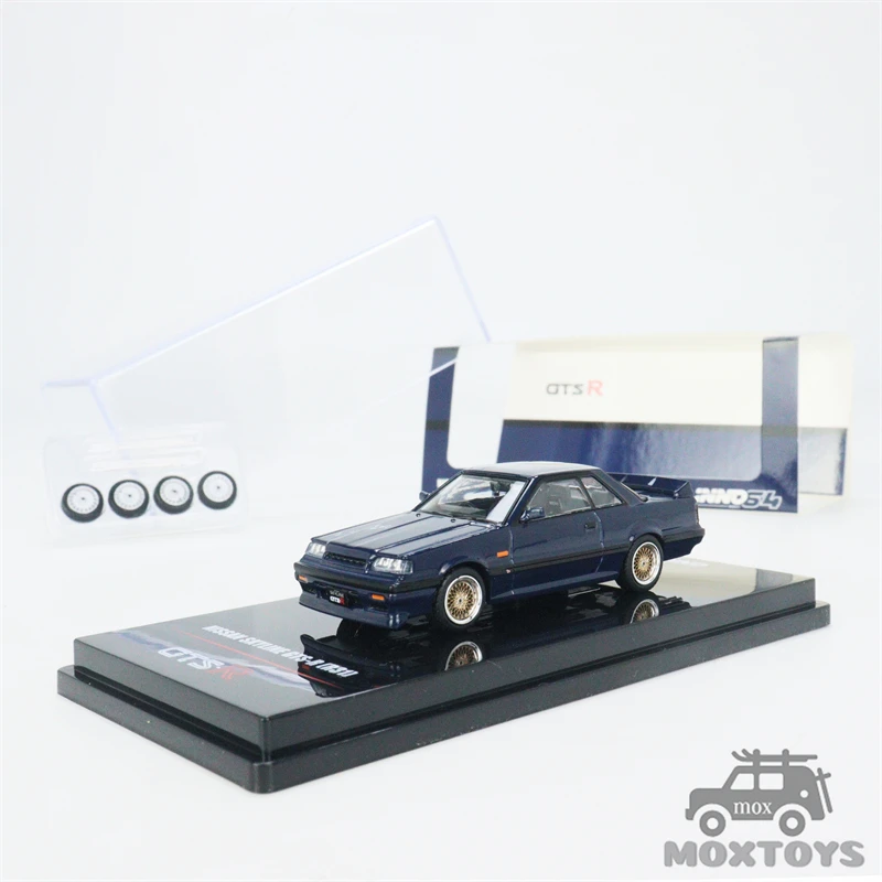 Inno 1:64 nissan skyline GTS-R (r31) Collection Die cast alloy Trolley model decoration gift