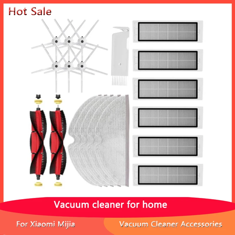 Robot Vacuum Cleaner Hepa Filter Main Brush For Xiaomi Roborock S5 Max S6 MaxV S6 Vacuum Cleaner  Accessories Spare Parts