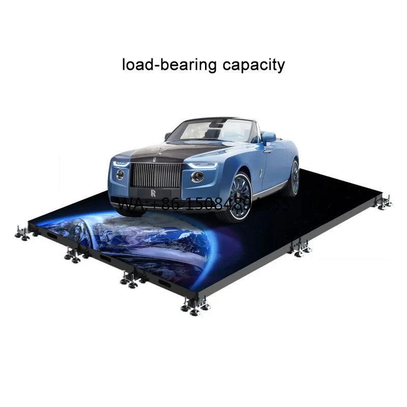 

Interactive LED Floor Tile Screen P3.91 Indoor Stage Events Dance Weddings High Brightness LED Panel Screen
