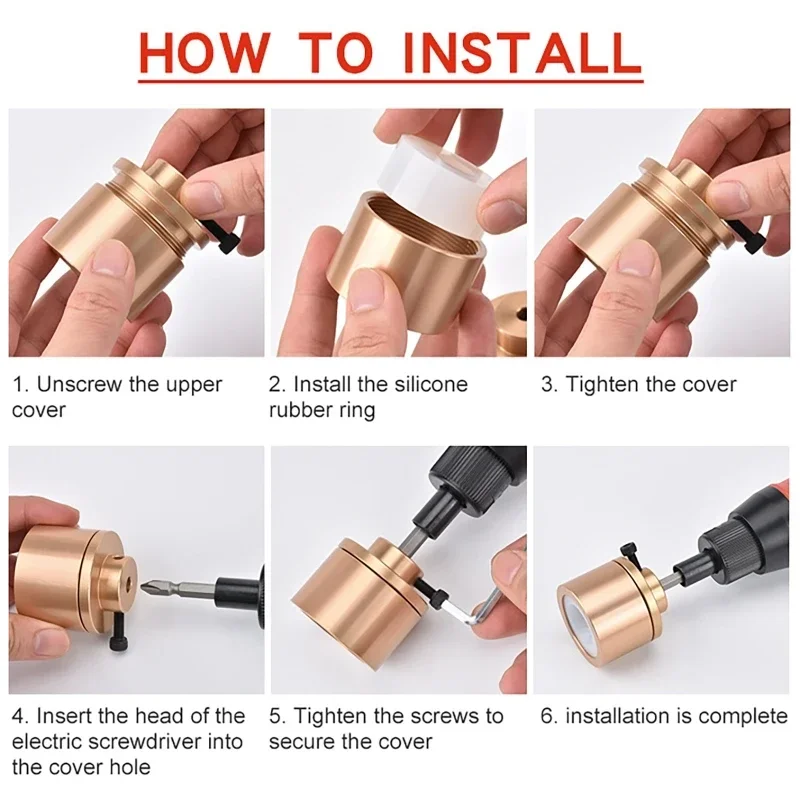 Handheld Flasche Capper Elektrische Schrauben Capping Werkzeuge Flasche Capping Schrauben Verschließmaschine Für 10-50mm Runde Capper kappen