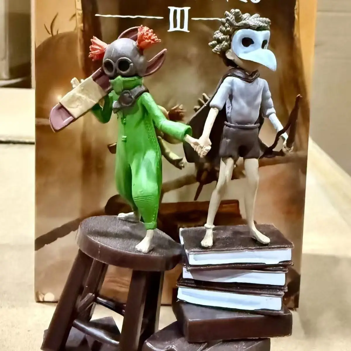 Figuras de Acción de Little Nightmares III, Modelo Coleccionable en Caja, Adorno de Escritorio, Periférico de Juego para Fanáticos de los Videojuegos