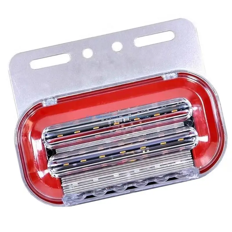 

Y9UC 24V Blue Running Lights 24V LED Side Marker Lights Suitable for Commercial Vehicles, Easy Installation Truck Side Lamps
