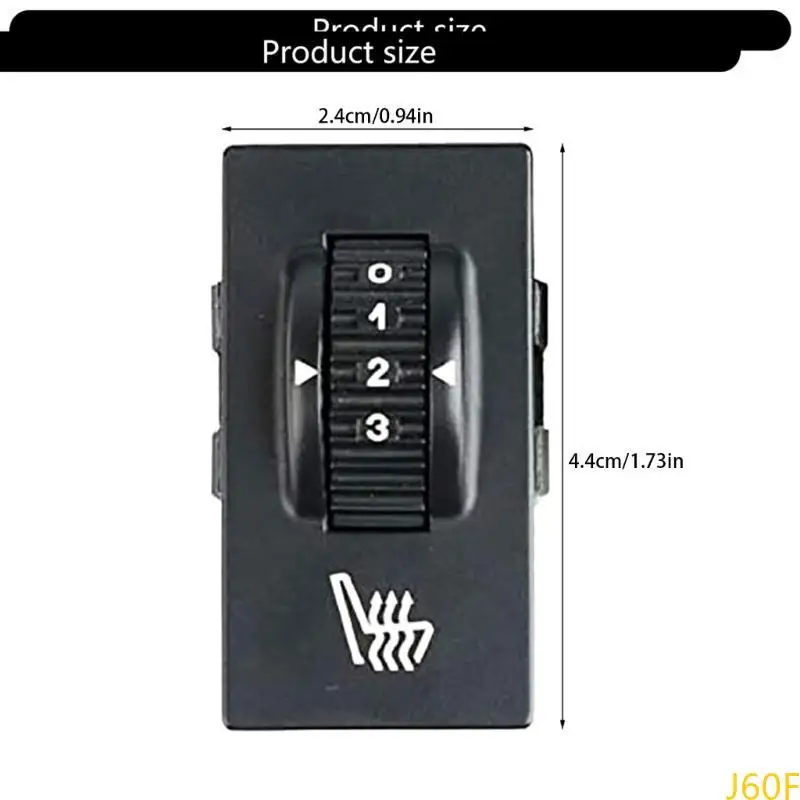 J60F Siedzący samochód regulator ogrzewania dla 407 508 607 807 pojazdów zapewnia szybkie ciepło