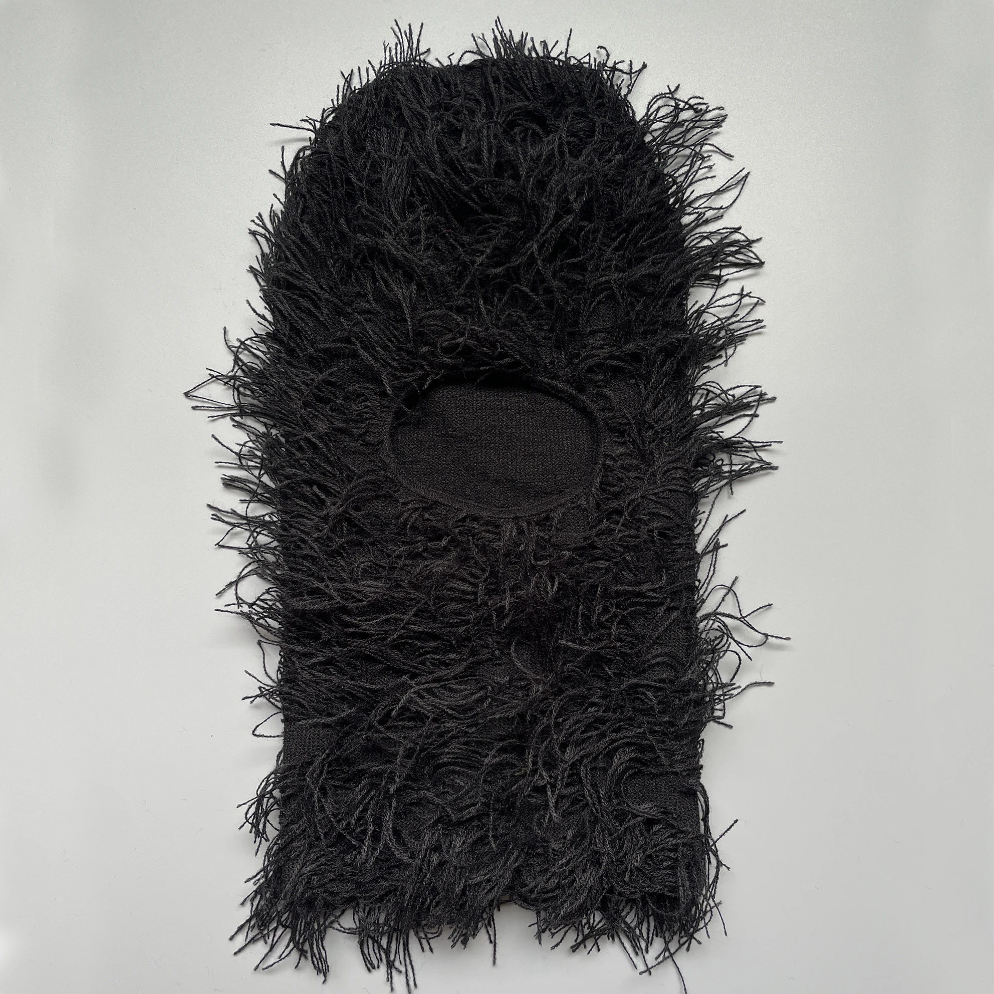 بالاكلافا المتعثرة محبوك كامل الوجه قناع للتزلج للرجال النساء قبعات حريمي Skullies التمويه شتاء دافئ بونيه يندبروف القبعات #4