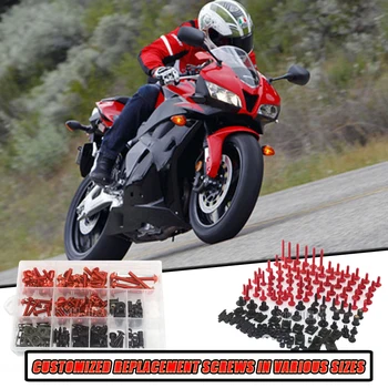 ชุด600RR สำหรับฮอนด้า CBR 1000RR 250RR 600R 500R 650R F2 CBR 600 F3 F4i รถจักรยานยนต์ที่กำหนดเองชุดสลักเกลียวกระจกบังลม