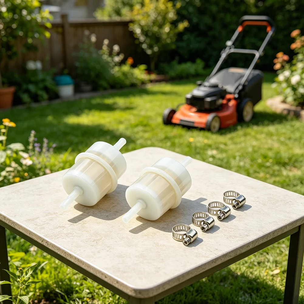 Lawn Mower Maintenance Fuel Filter High Performance Fuel Filter Fuel Filter Captures Particles Down To 10 Microns