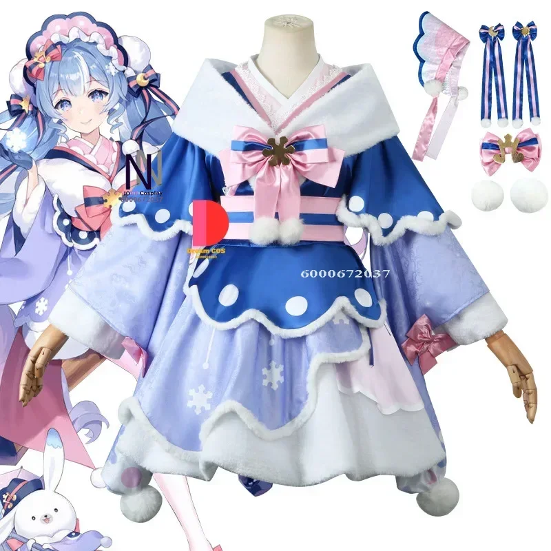 

Virtual Idol Handmade in Stock Mikku Cosplay V Singer Yumekawaa Princesss Exclusive Design Ver Cosplay Costume Budget-Friendly