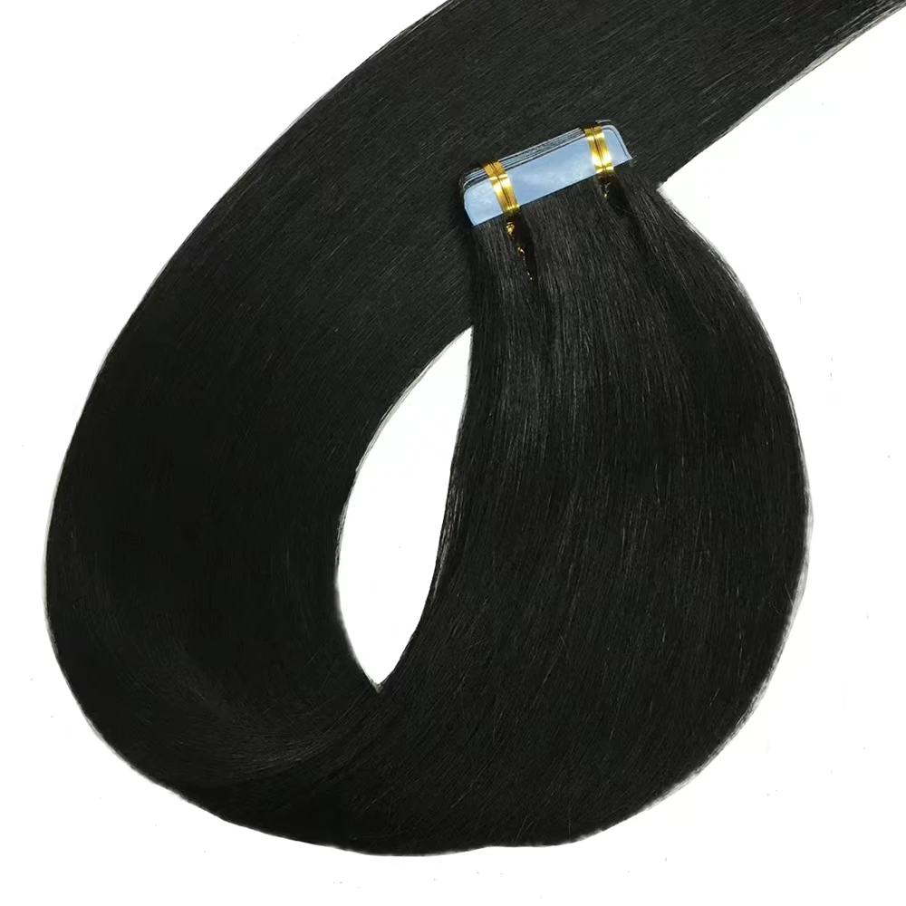 Băng Keo Trong Tóc Thật 100% Remy Con Người Thẳng Duỗi Tóc Da Sợi Ngang Keo Dán Lên Cho Salon Chất Lượng Cao dành Cho Người Phụ Nữ