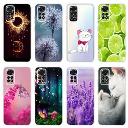 For Xiaomi Redmi Note 11 4G Case Redmi Note 11S Soft Silicone Stylish Painted Cover Case For Xiaomi Redmi 11 11S Note11 S Bumper