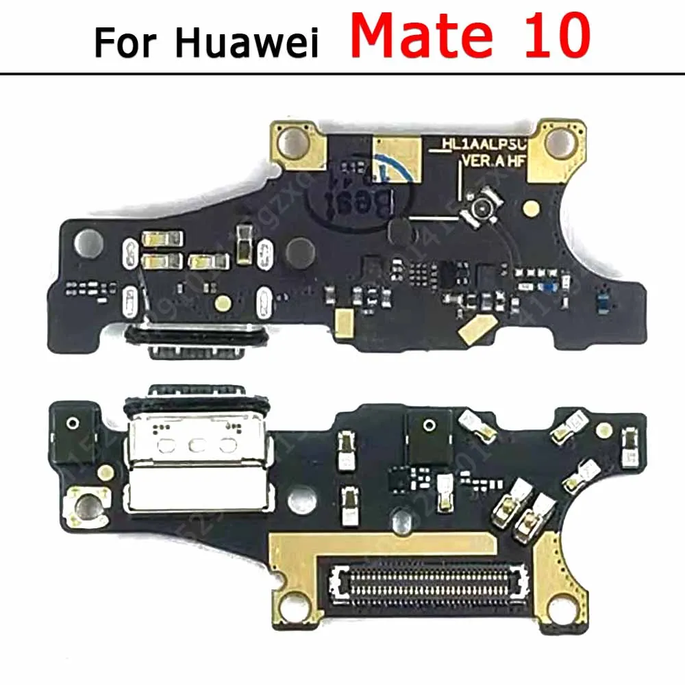 Charge Board For Huawei Mate 20 X 30 40 Pro 8 9 10 Lite Charging Port Plate Socket Pcb Dock Flex Cable Usb Connector