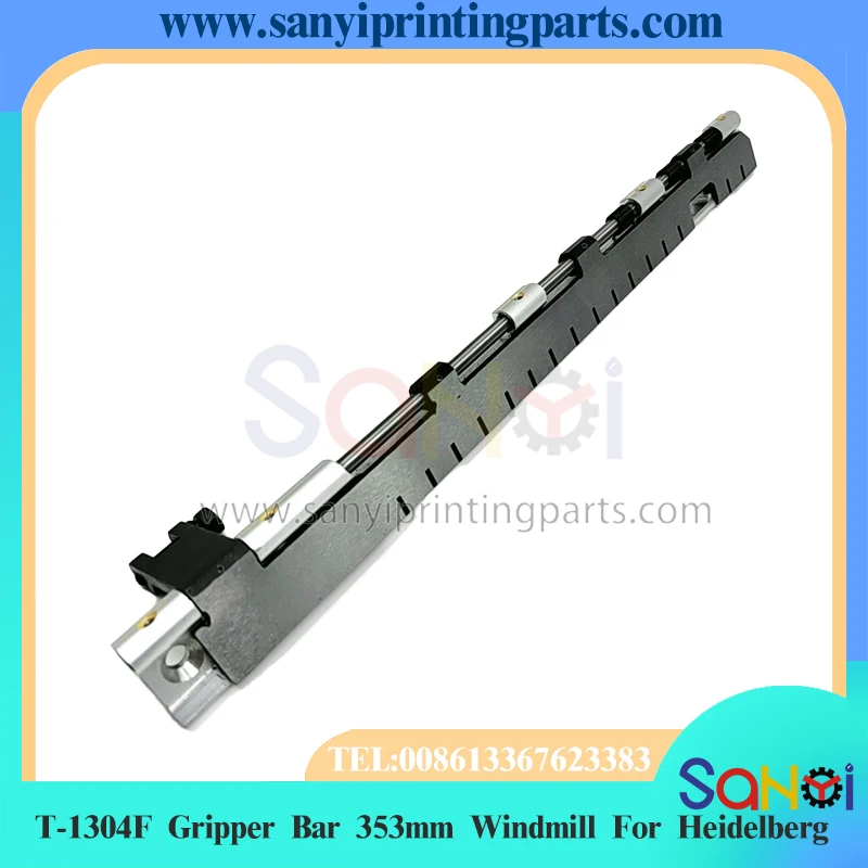 1 Piece High Quality T-1304 Heidelberg Gripper Bar Windmill 10x15 Heidelberg T-Platen Press Printing Machine Parts 353mm