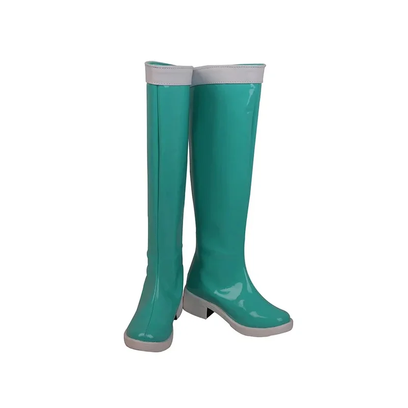 

Сапоги принцессы Розины «Карт» 2025 года, зеленые туфли на заказ, любой размер, вечеринка на Хэллоуин, косплей